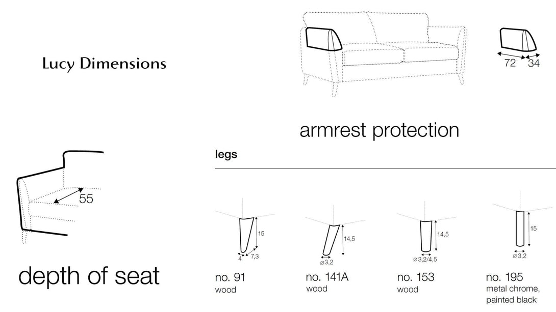 Canapé-lit Sits - Lucy (4 places) - Sofa - Zetel-3