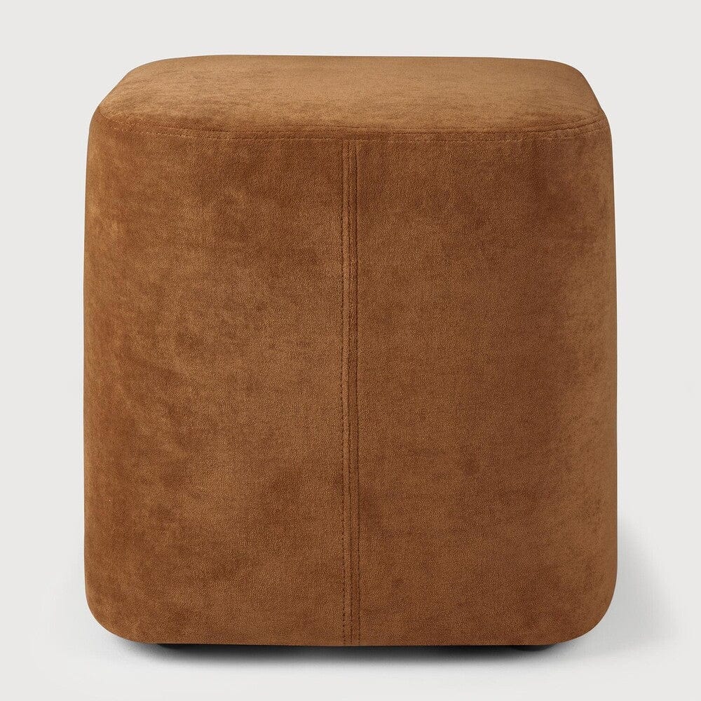 Pouf Cube Ethnicraft Cannelle