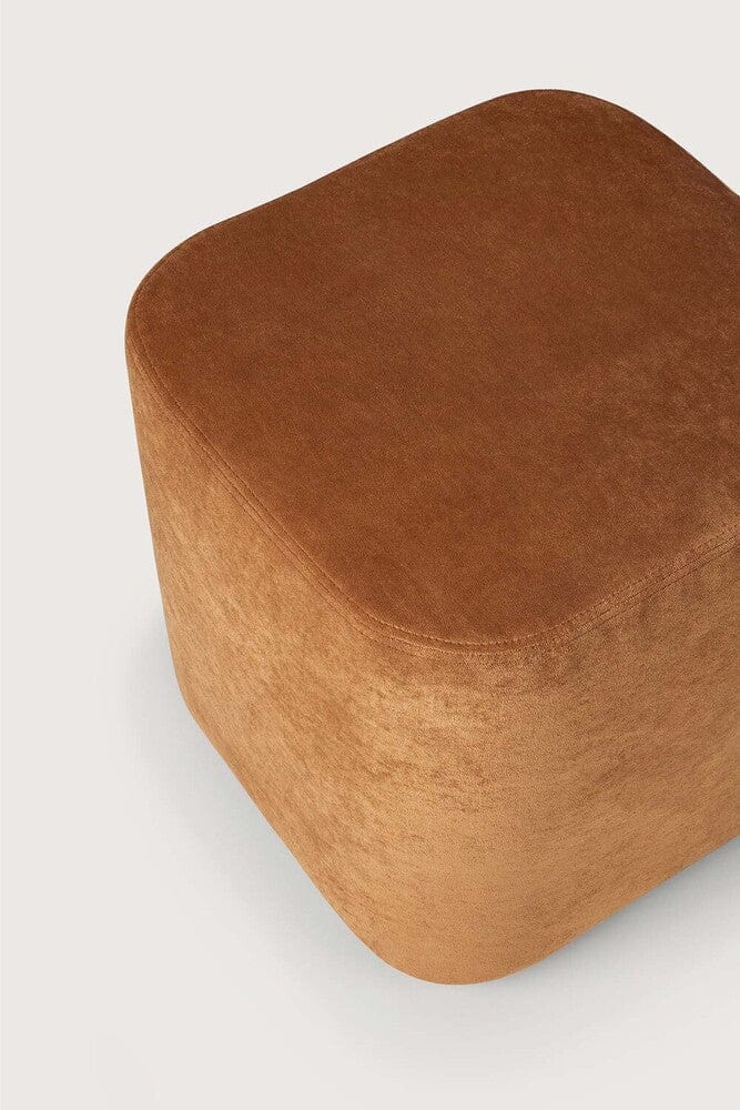 Pouf Cube Ethnicraft Cannelle