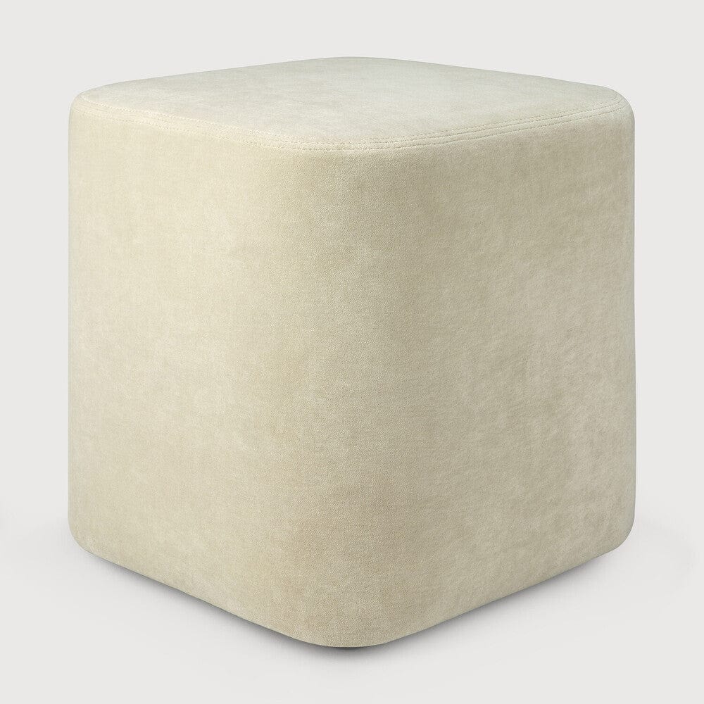 Pouf Cube Ethnicraft Sable