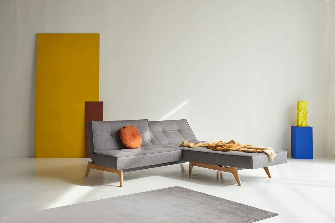 Canapé-lit Innovation Living - Splitback Eik Oak - Sofa Bed - SlaapBank -23