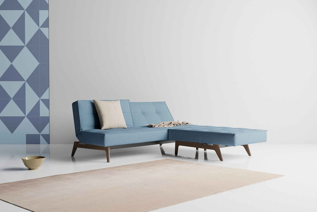 Canapé-lit Innovation Living - Splitback Eik Smoked Oak - Sofa Bed - SlaapBank -55