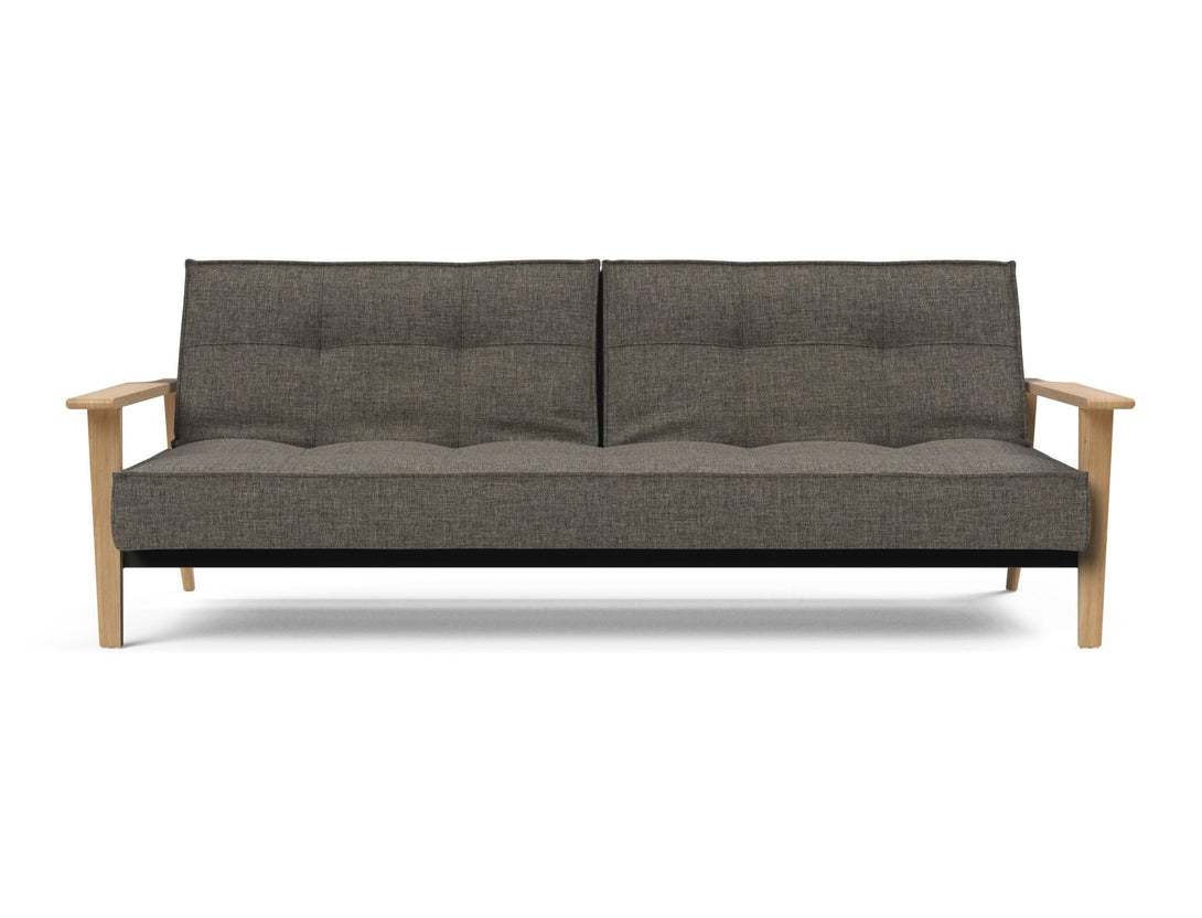 Canapé-lit Innovation Living Splitback Frej Sofa Bed Oak - Slaapbank-26