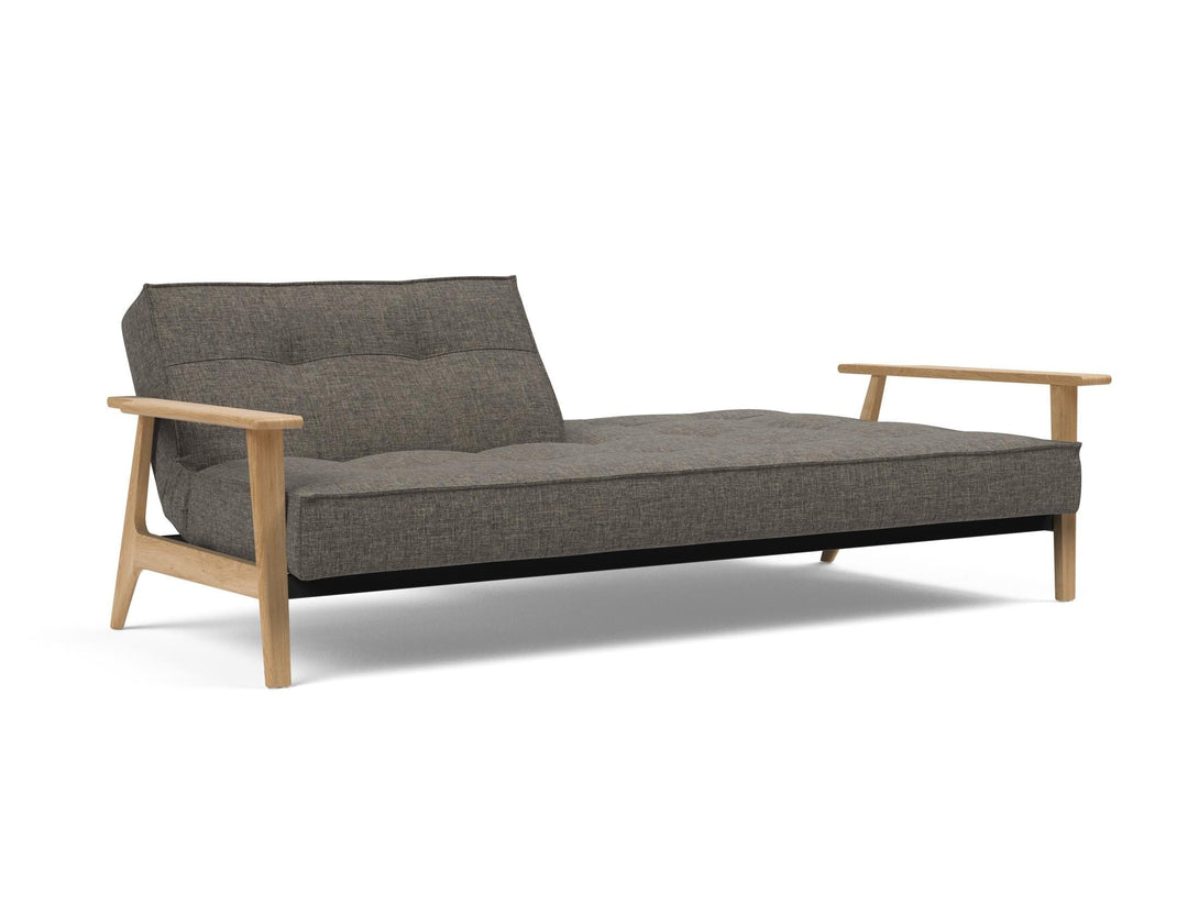 Canapé-lit Innovation Living Splitback Frej Sofa Bed Oak - Slaapbank-29