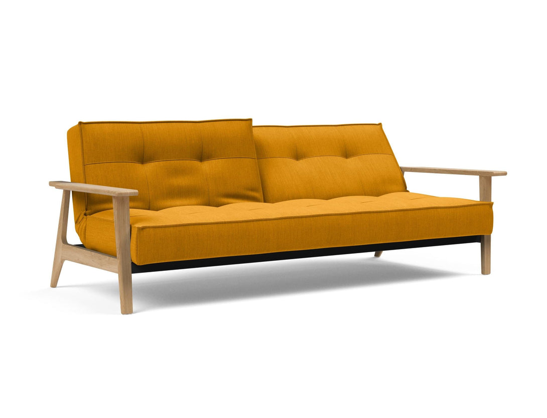 Canapé-lit Innovation Living Splitback Frej Sofa Bed Oak - Slaapbank-7