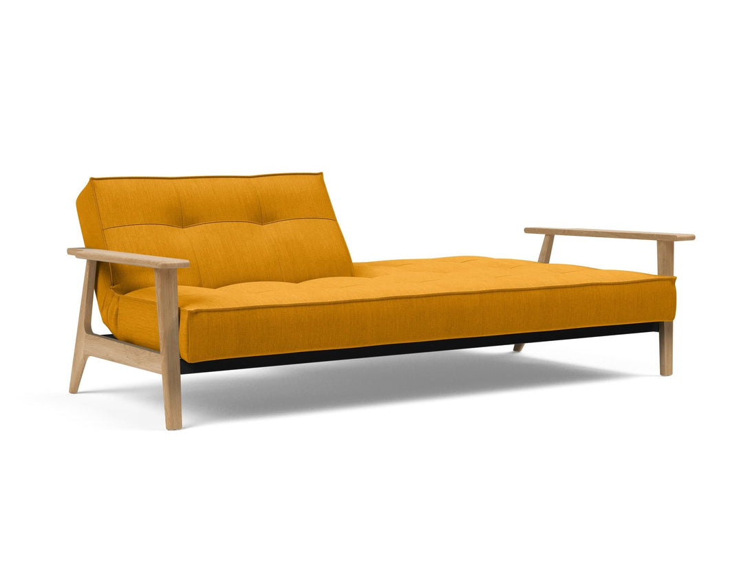 Canapé-lit Innovation Living Splitback Frej Sofa Bed Oak - Slaapbank-8