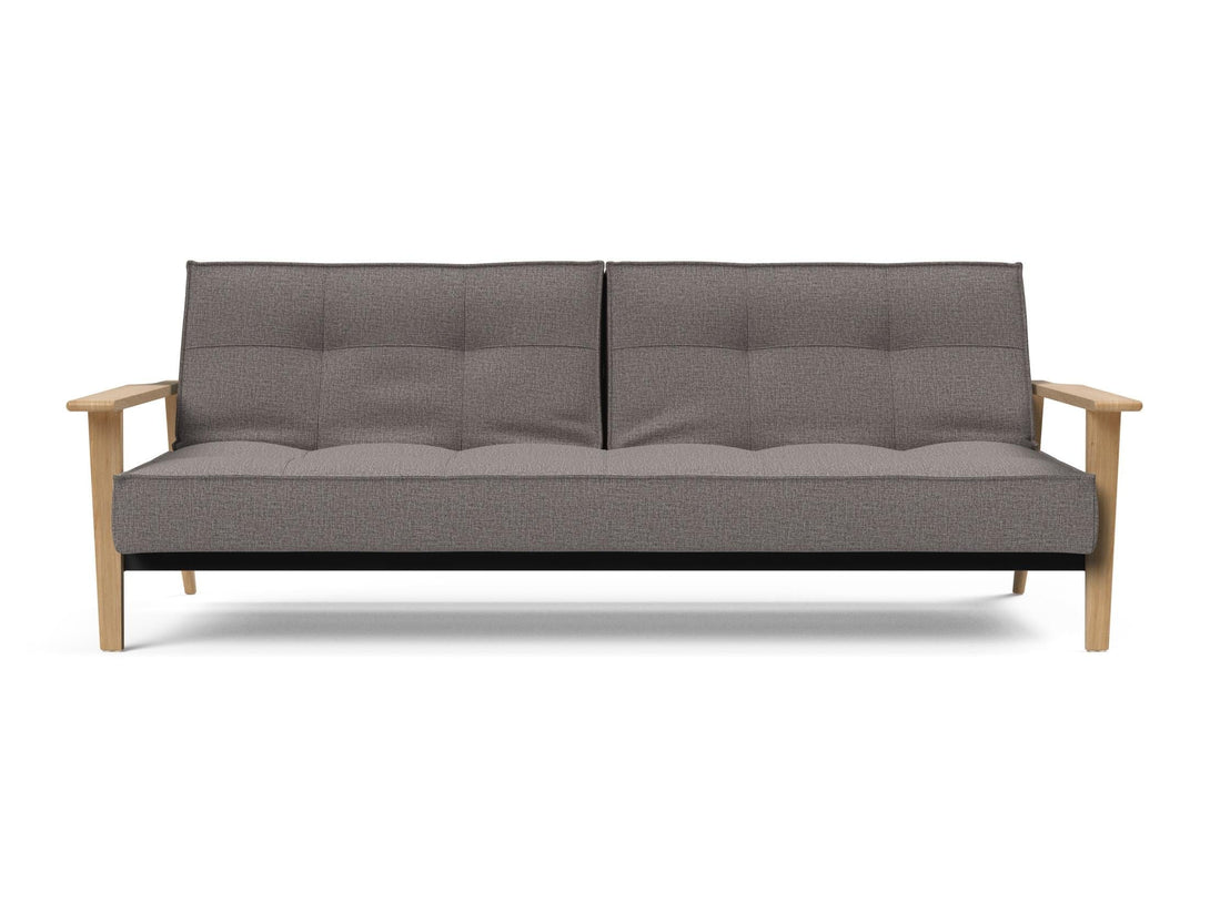 Canapé-lit Innovation Living Splitback Frej Sofa Bed Oak - Slaapbank-41