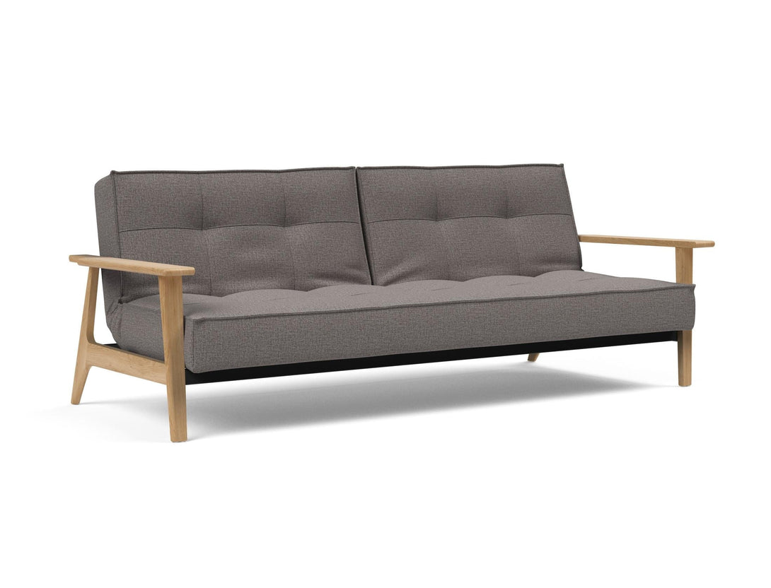 Canapé-lit Innovation Living Splitback Frej Sofa Bed Oak - Slaapbank-51