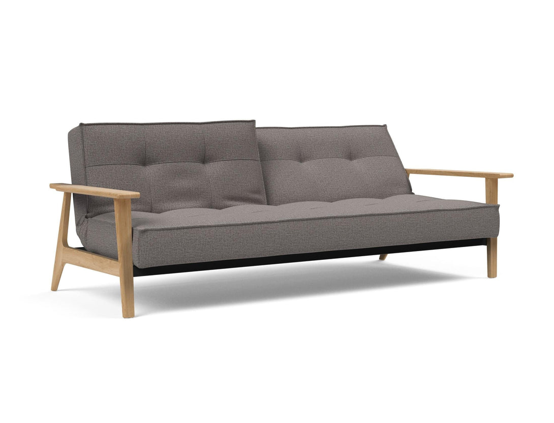 Canapé-lit Innovation Living Splitback Frej Sofa Bed Oak - Slaapbank-46