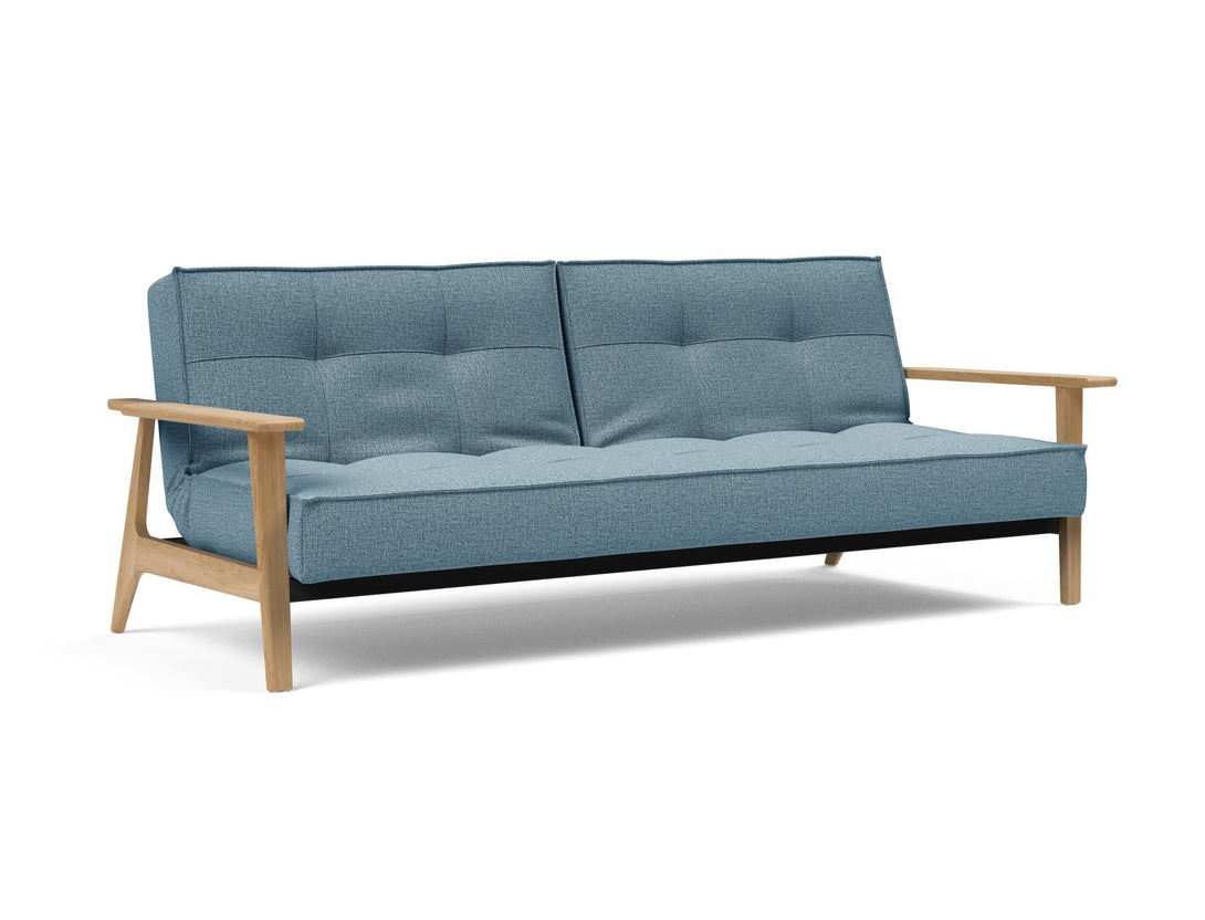 Canapé-lit Innovation Living Splitback Frej Sofa Bed Oak - Slaapbank-34