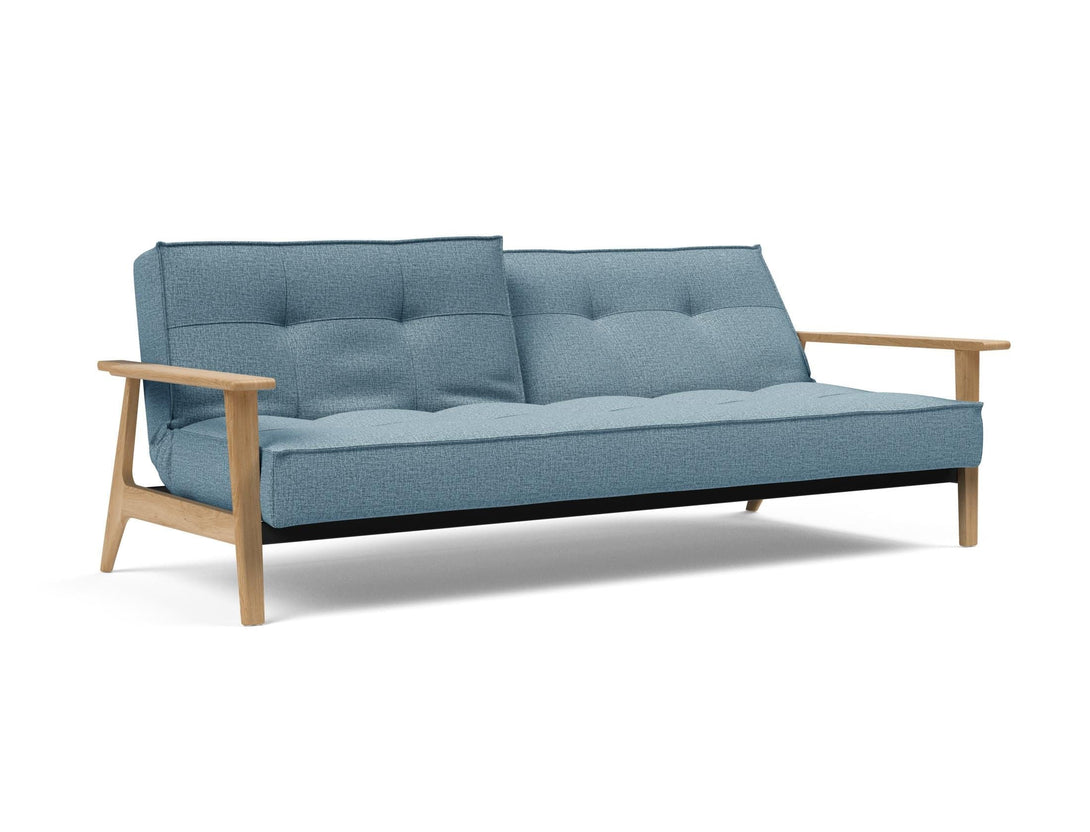 Canapé-lit Innovation Living Splitback Frej Sofa Bed Oak - Slaapbank-35