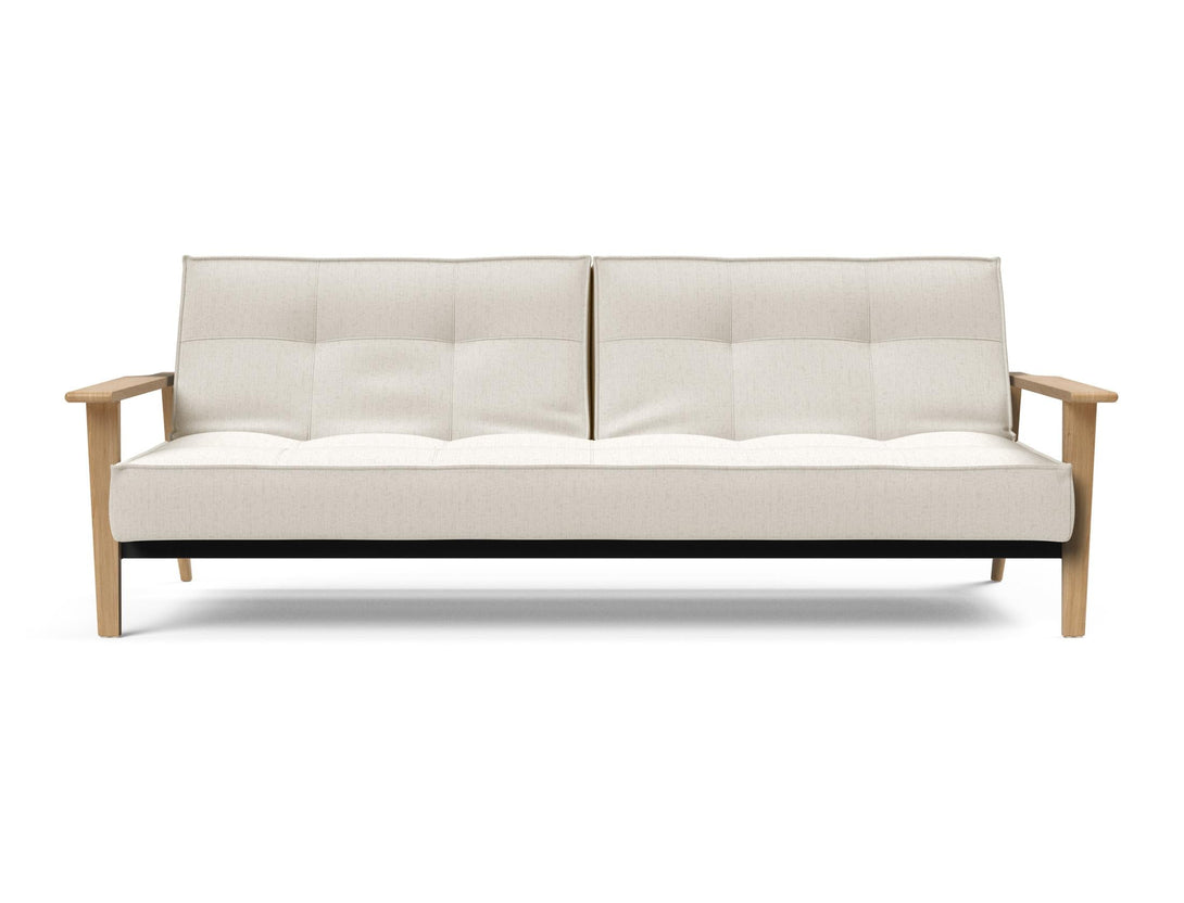 Canapé-lit Innovation Living Splitback Frej Sofa Bed Oak - Slaapbank-10