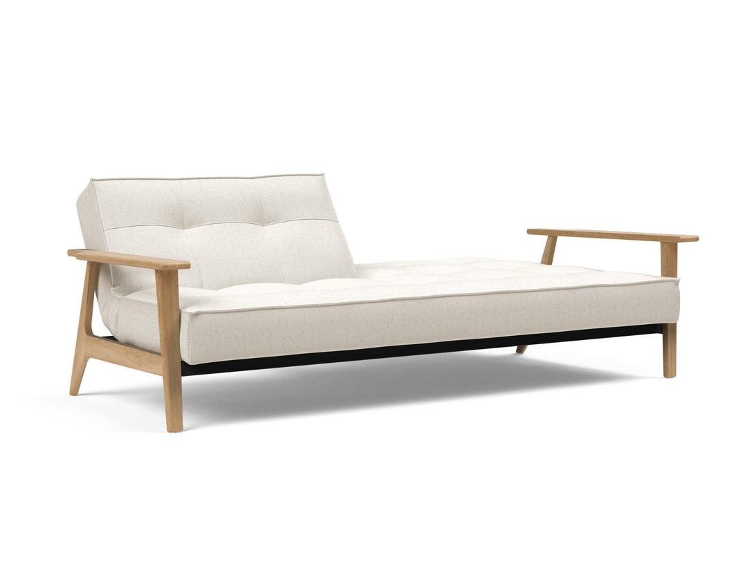 Canapé-lit Innovation Living Splitback Frej Sofa Bed Oak - Slaapbank-24