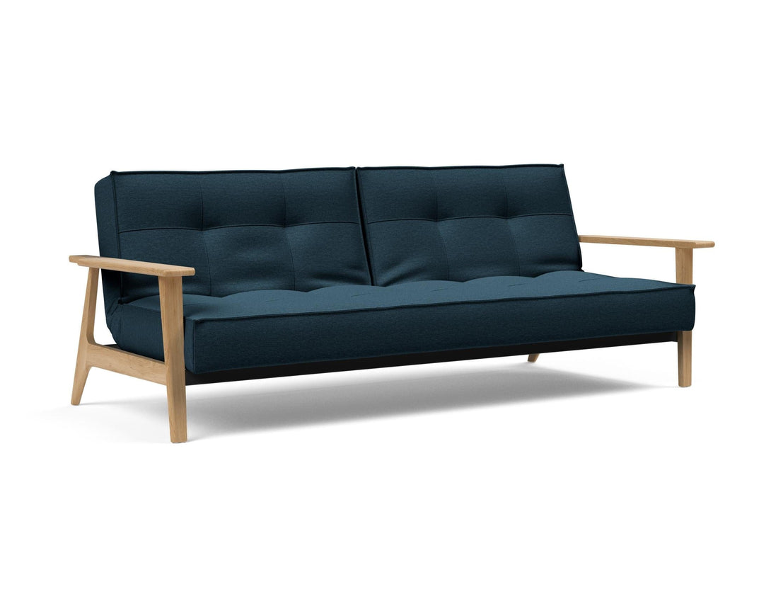 Canapé-lit Innovation Living Splitback Frej Sofa Bed Oak - Slaapbank-54