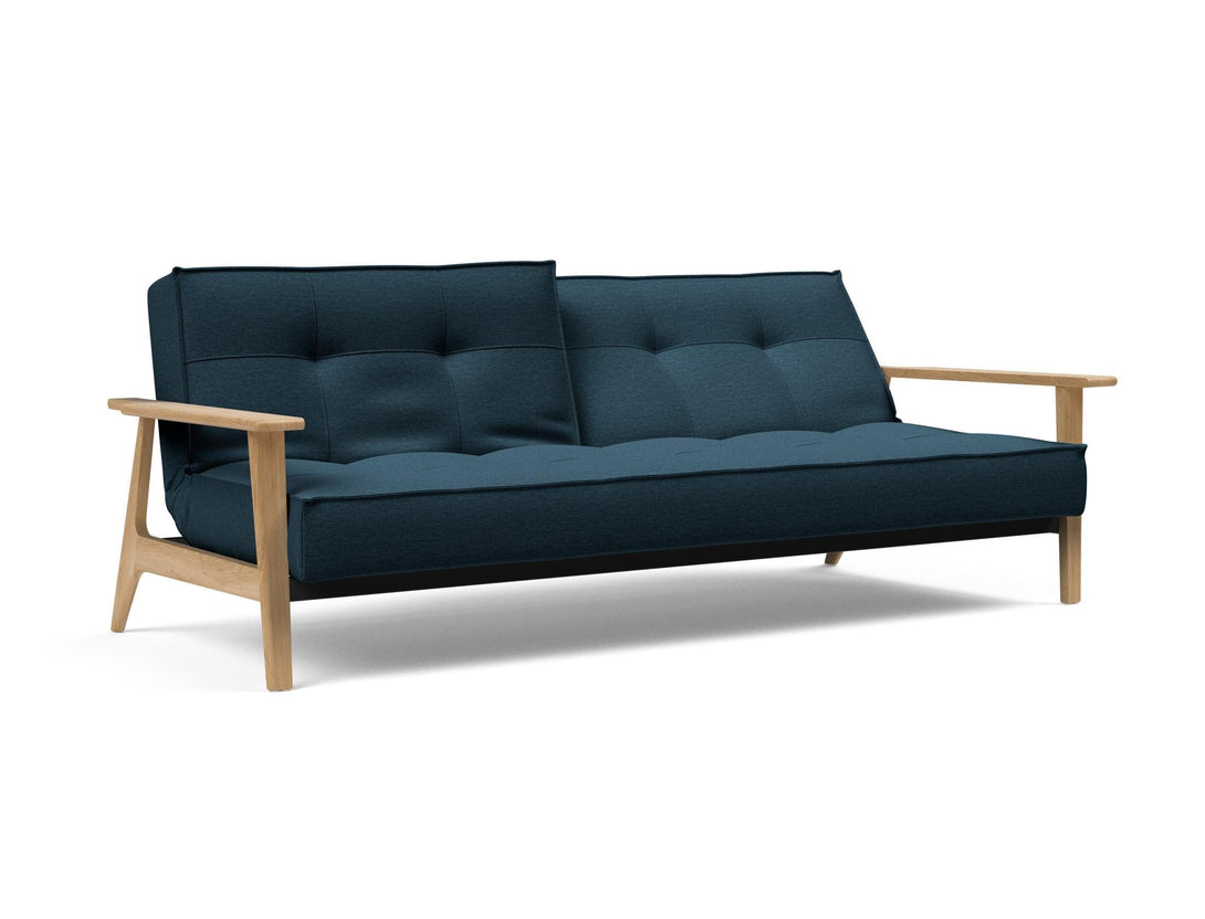 Canapé-lit Innovation Living Splitback Frej Sofa Bed Oak - Slaapbank-58