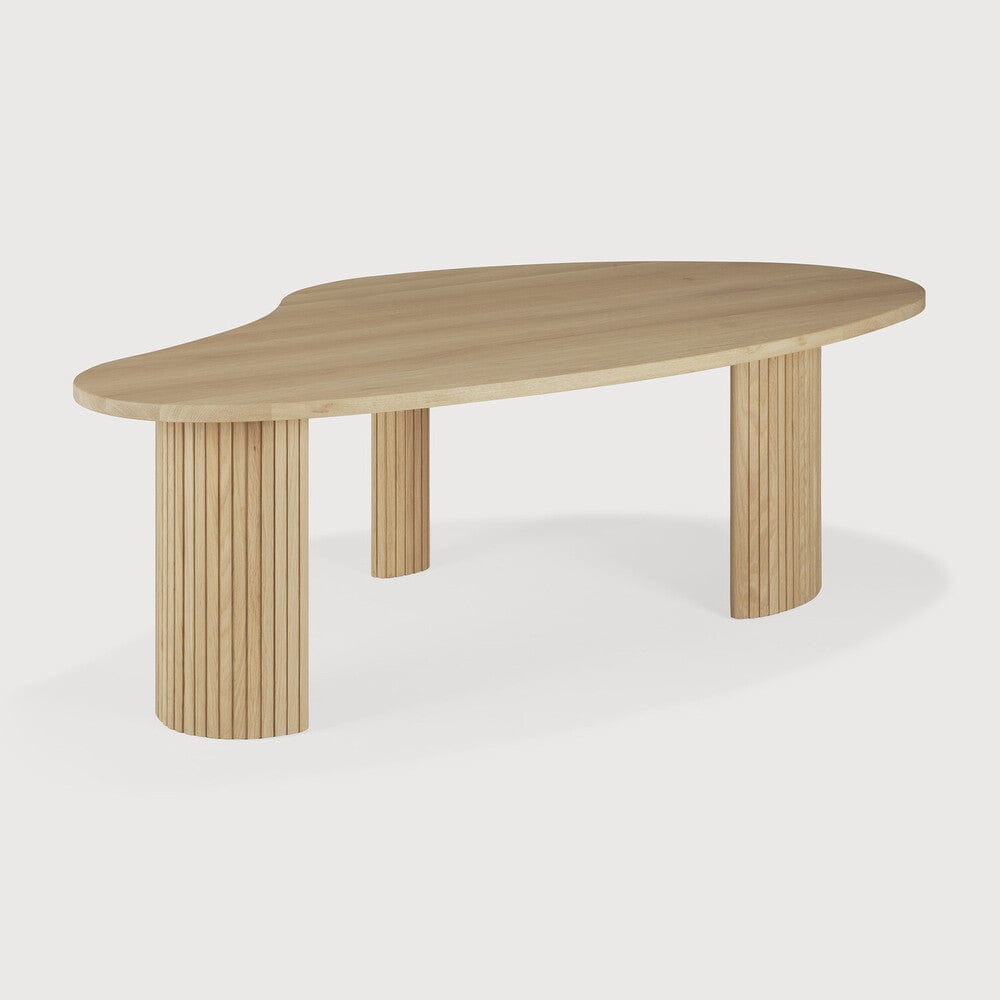 Table basse Ethnicraft Boomerang en chêne