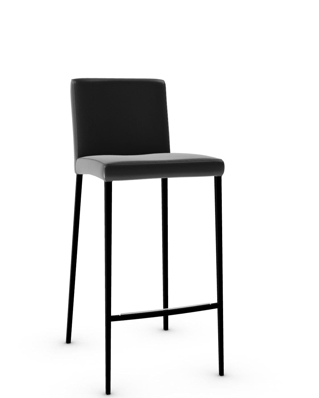 Tabouret Calligaris - Adia (Pieds en métal) CS2017 avec assise rembourrée et pieds métalliques assortis-6