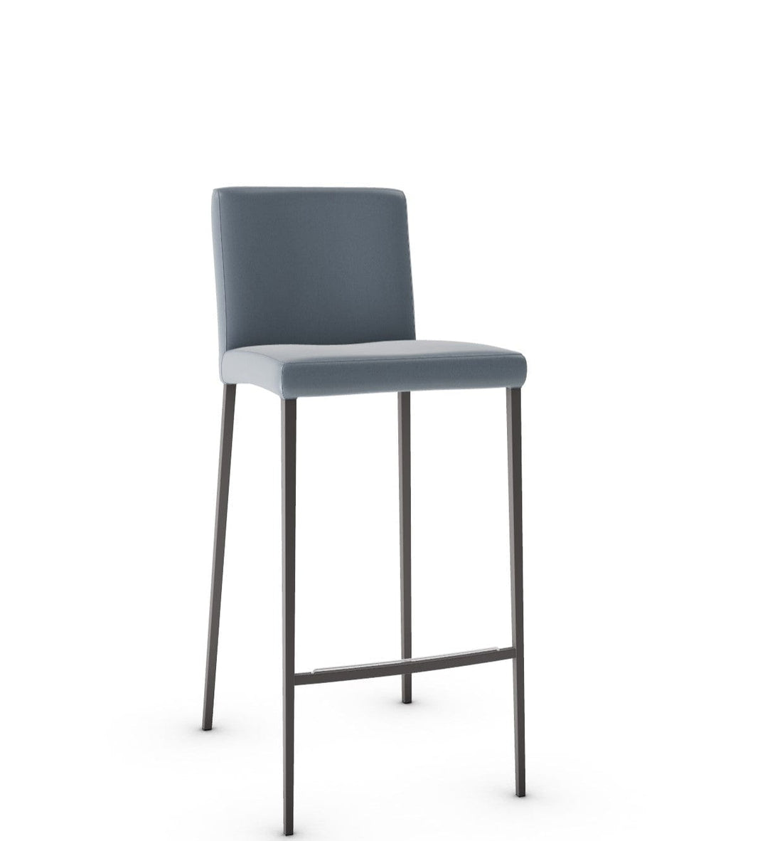 Tabouret Calligaris - Adia (Pieds en métal) CS2017 avec assise rembourrée et pieds métalliques assortis-8