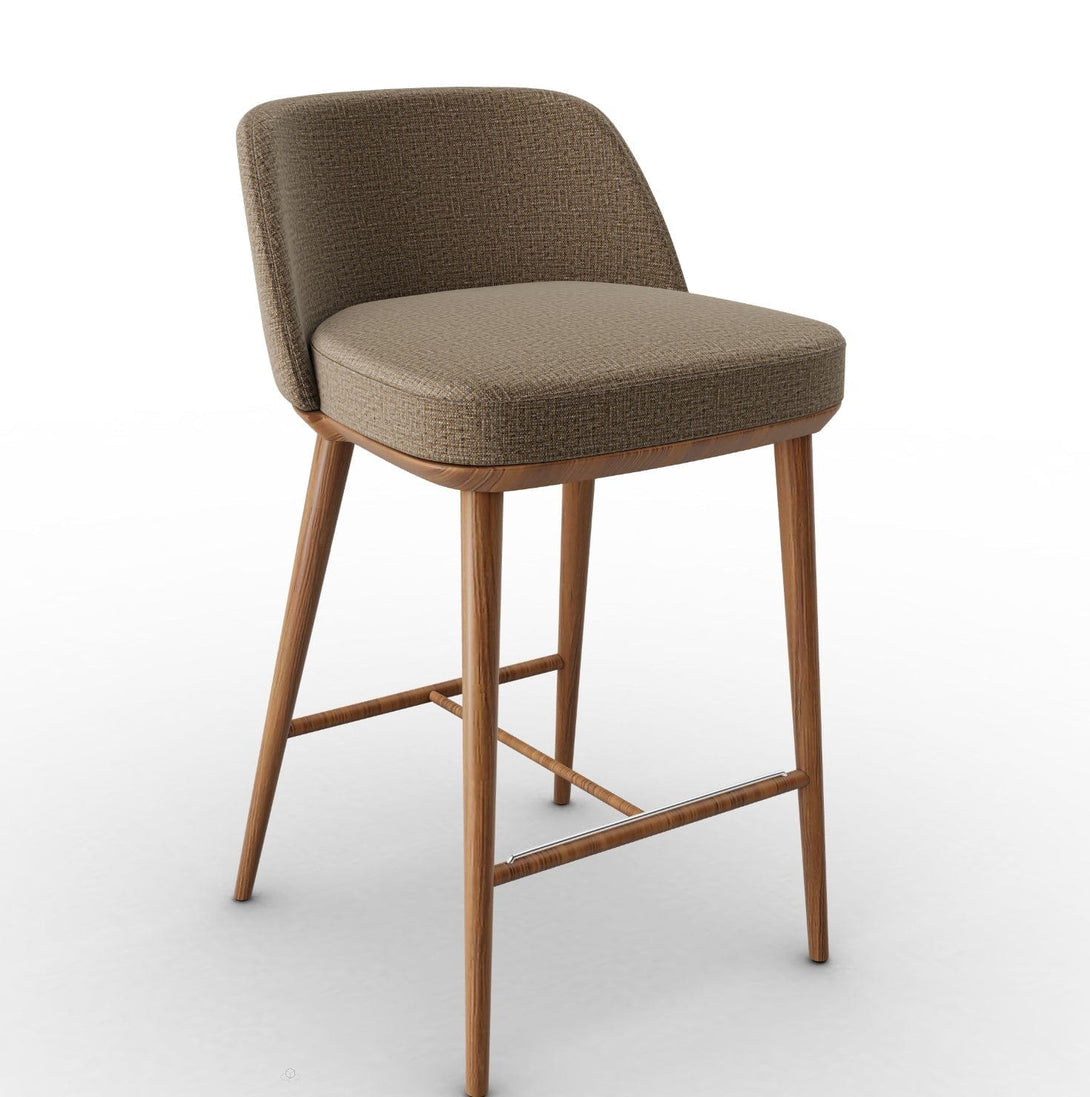 Tabouret Calligaris - Foyer CS2072 en bois de frêne avec assise rembourrée-15