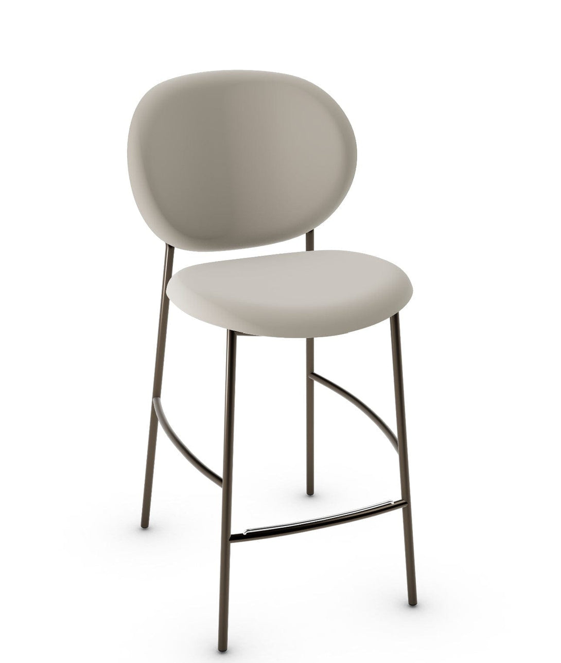 Tabouret Calligaris - INÈS CS2022 avec dossier enveloppant et base en métal-51