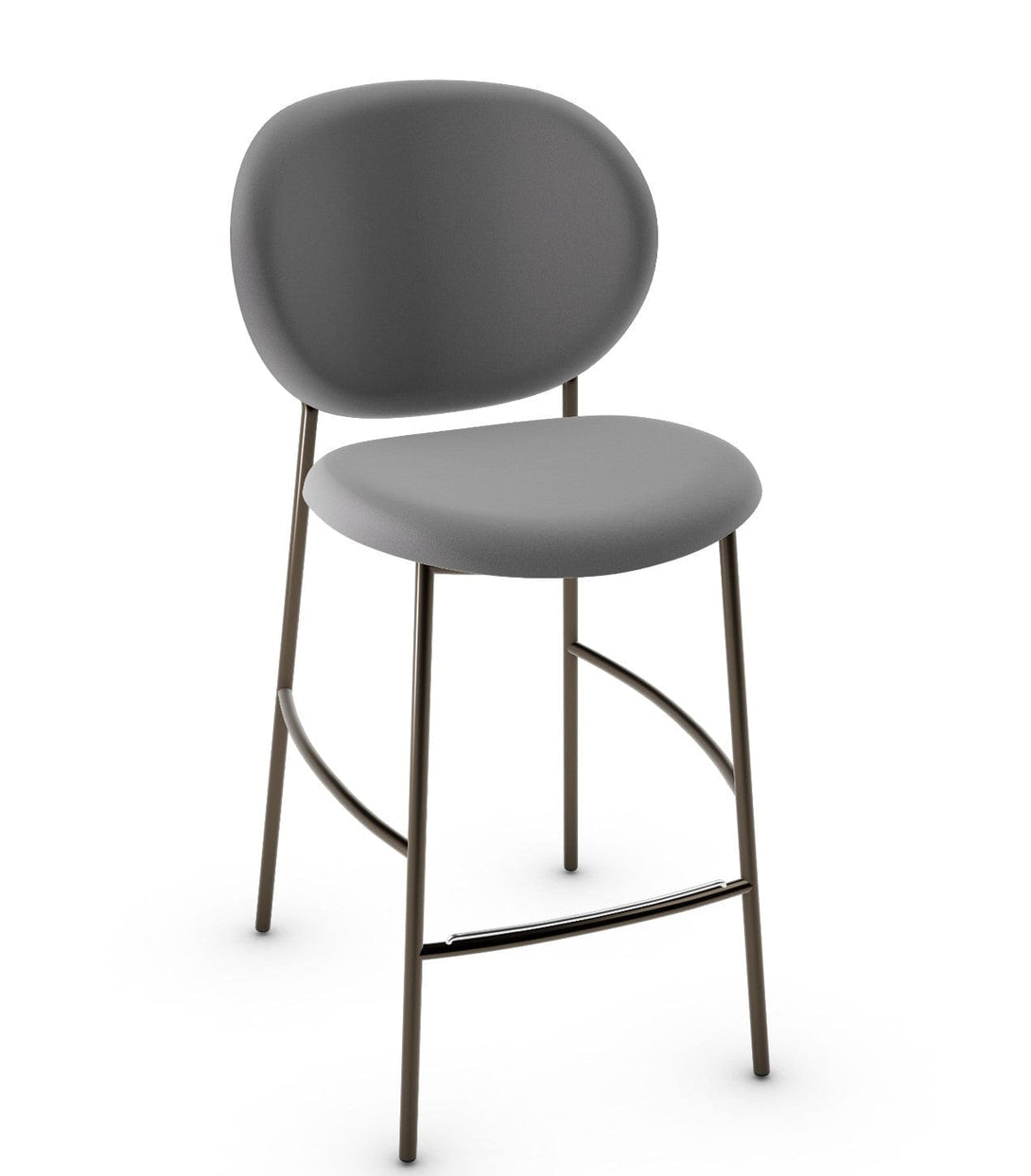 Tabouret Calligaris - INÈS CS2022 avec dossier enveloppant et base en métal-48