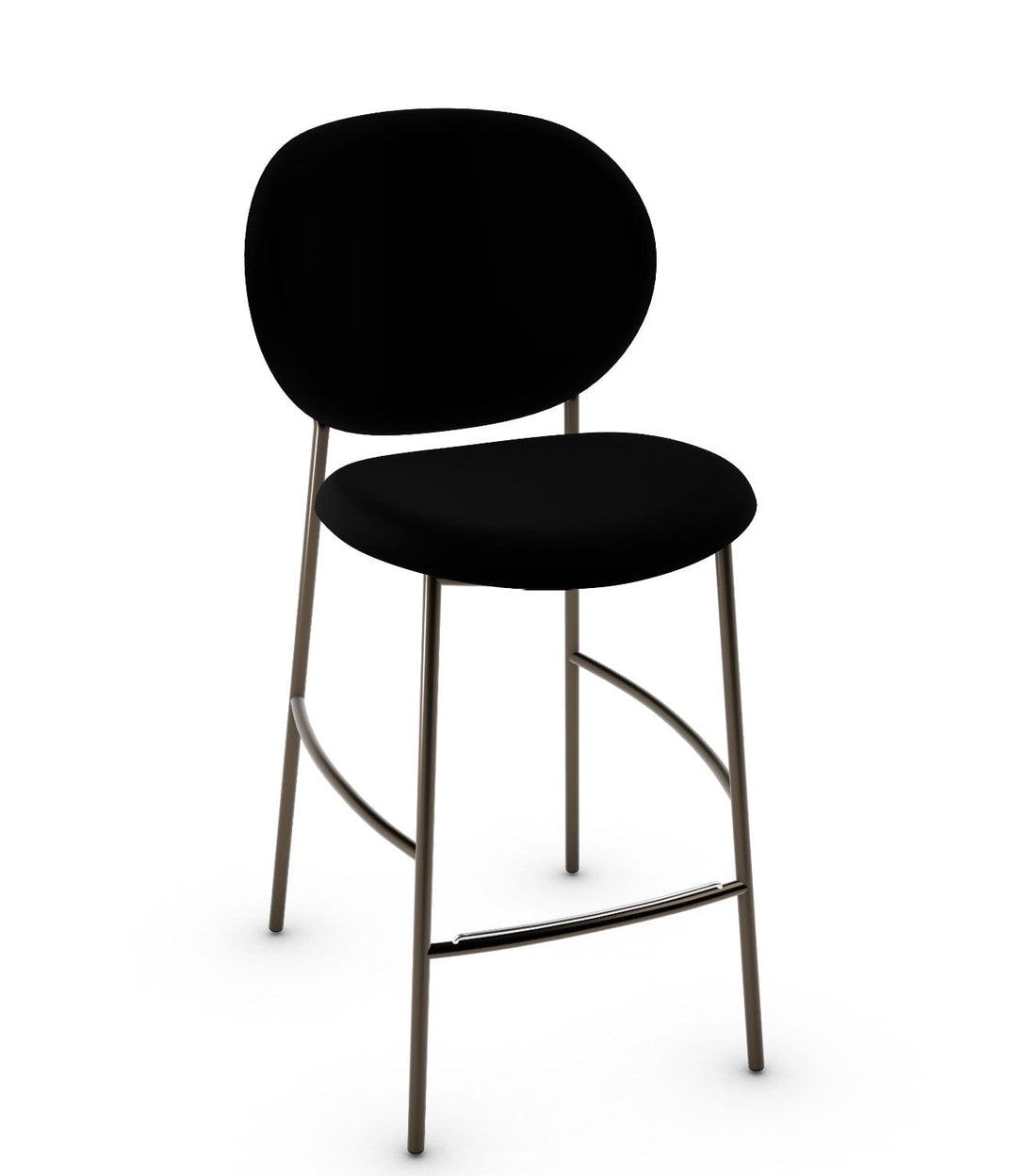 Tabouret Calligaris - INÈS CS2022 avec dossier enveloppant et base en métal-50