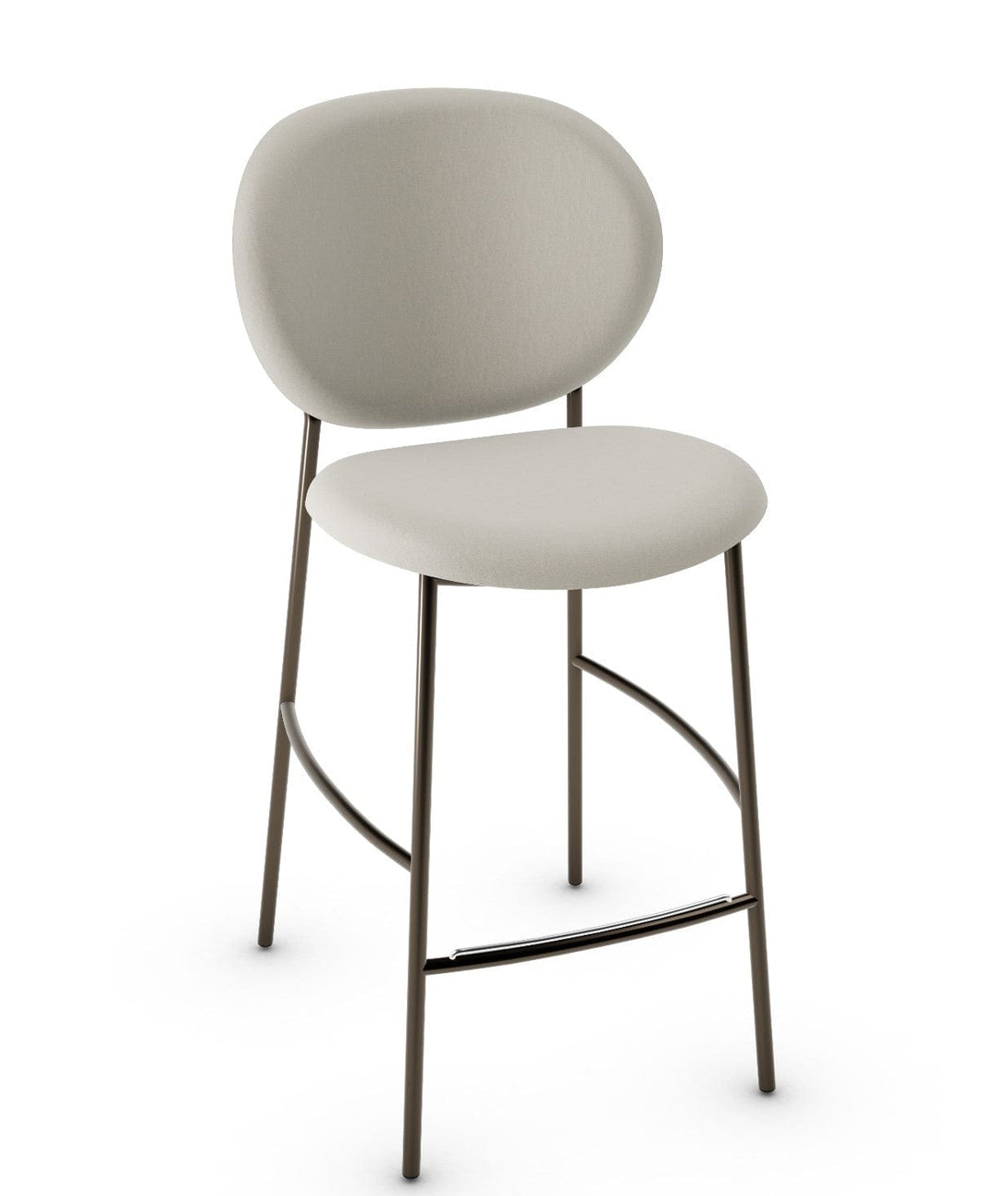 Tabouret Calligaris - INÈS CS2022 avec dossier enveloppant et base en métal-43