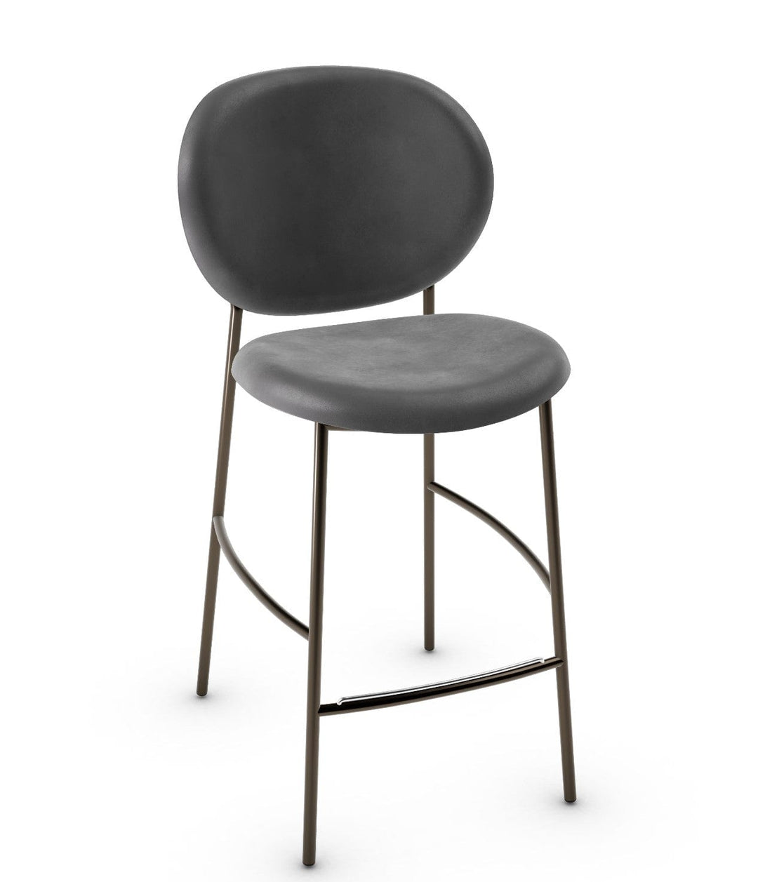 Tabouret Calligaris - INÈS CS2022 avec dossier enveloppant et base en métal-41