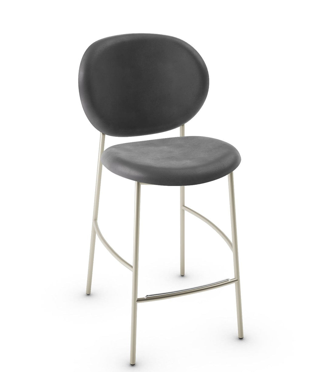 Calligaris kruk - INÈS CS2022 met omhullende rugleuning en metalen onderstel-77