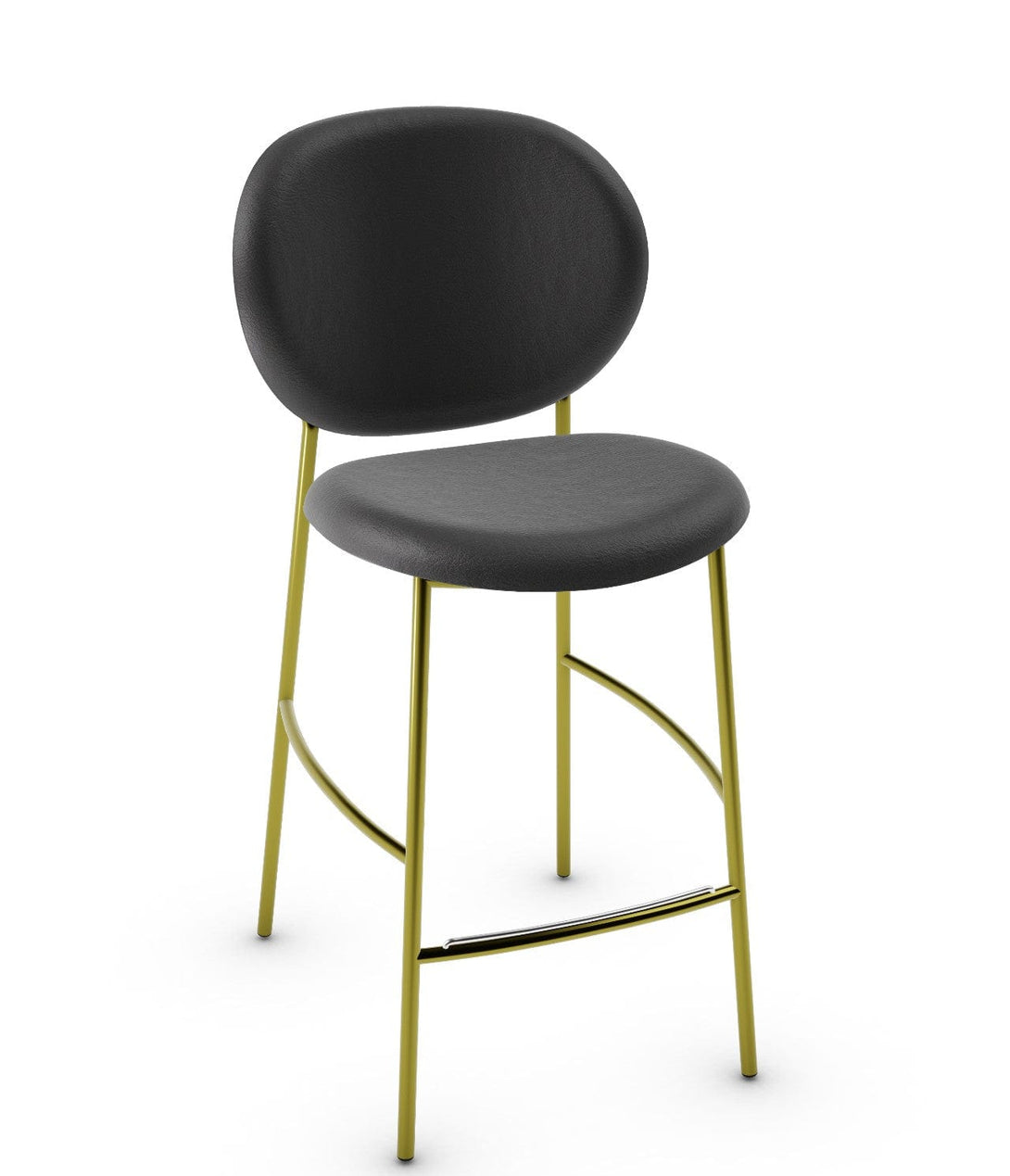 Calligaris kruk - INÈS CS2022 met omhullende rugleuning en metalen onderstel-60