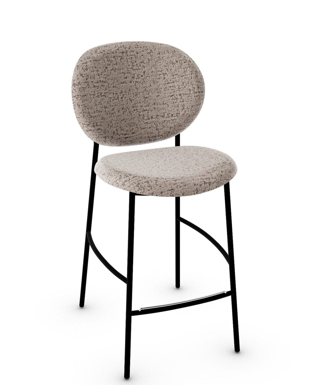 Tabouret Calligaris - INÈS CS2022 avec dossier enveloppant et base en métal-18