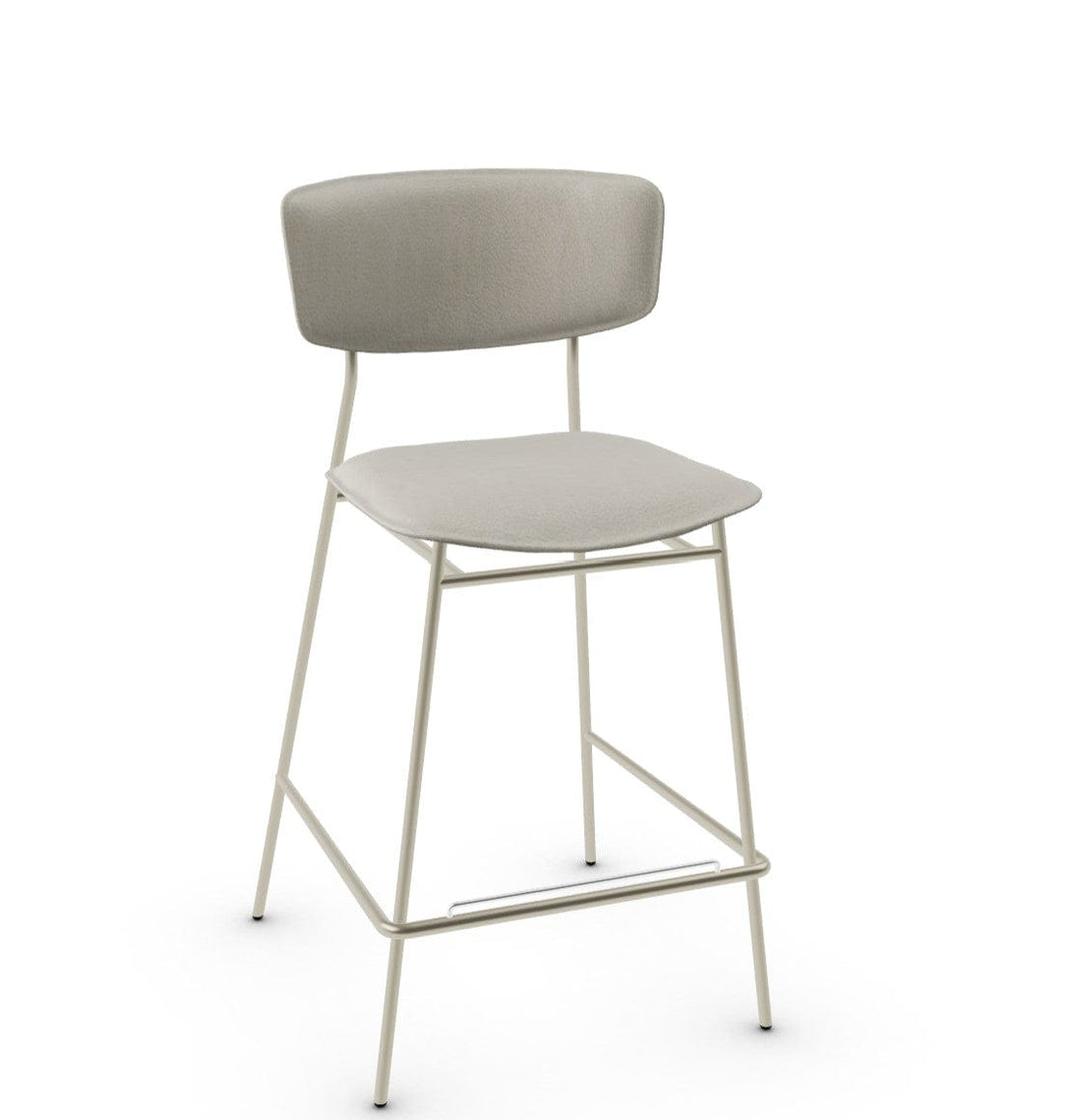 Tabouret Calligaris - Fifties CS1864 avec assise rembourrée et structure en métal-22