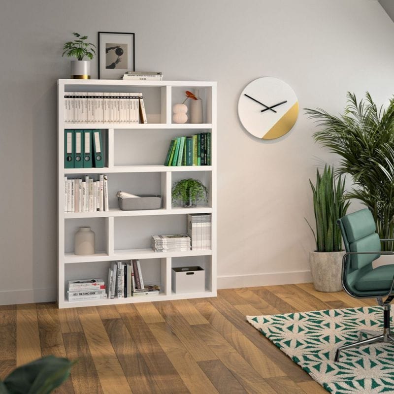 Bibliothèque Dublin 120 cm - Bookcases - 5 Étagère - Boekenkasten - 10