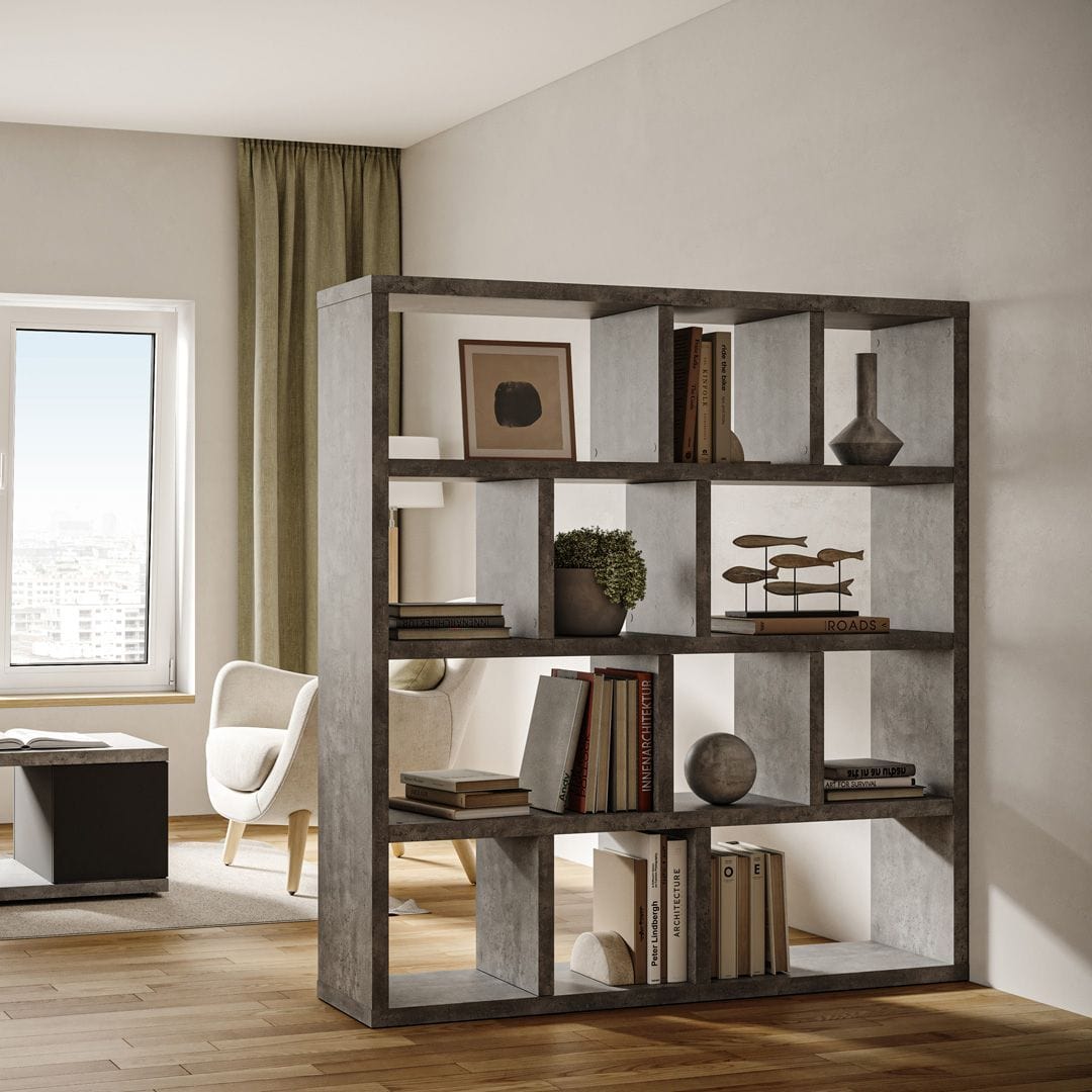 Bibliothèque Berlin 150 cm - Bookcases - 4 Étagère - Boekenkasten - 6