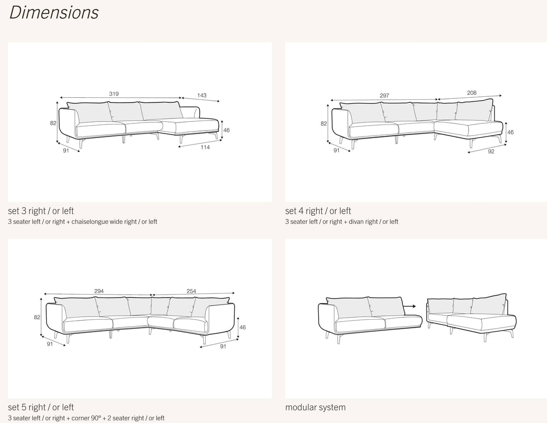 Canapé sits - Moa - Sofa- Zetel -15