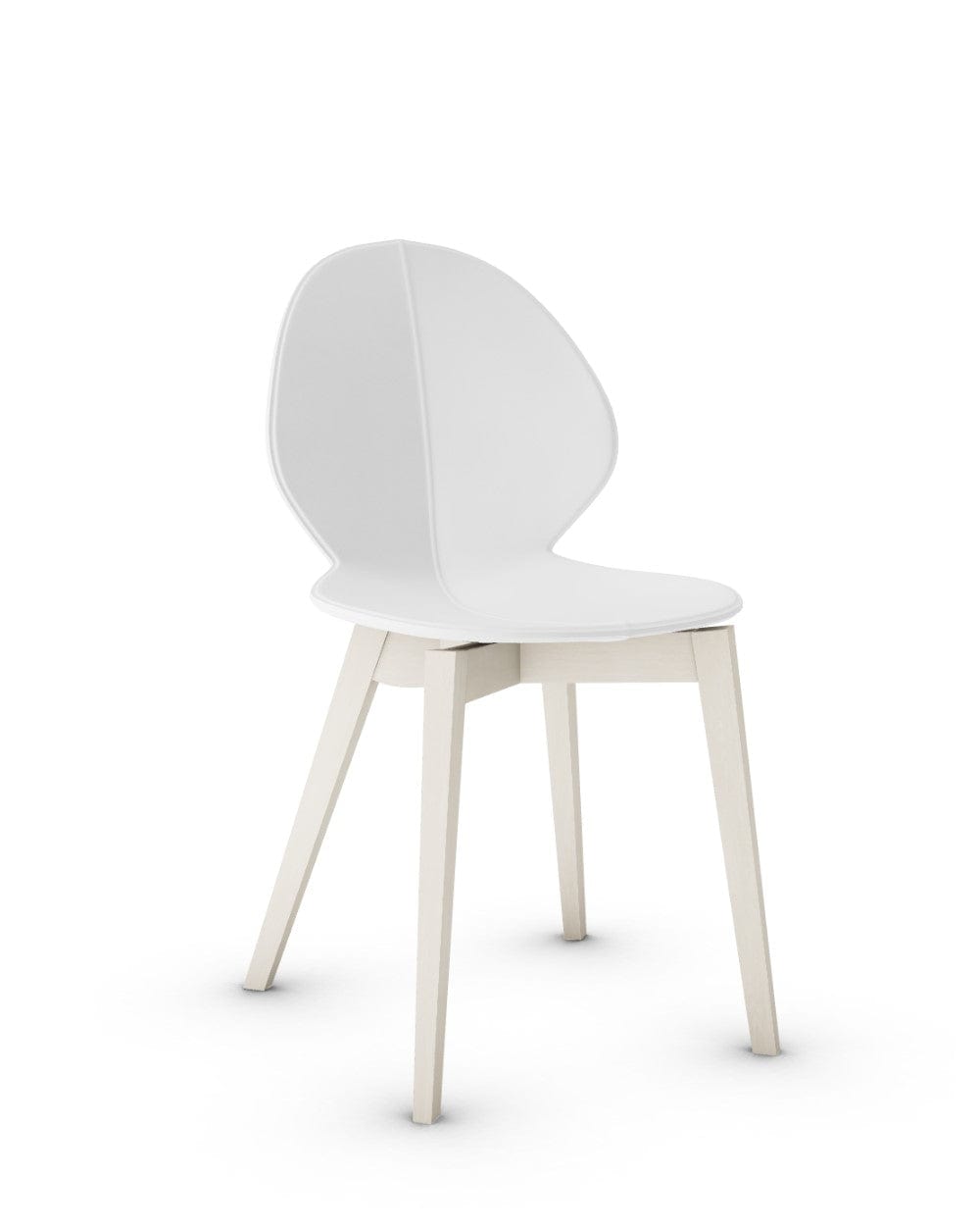 Calligaris stoel - Basil Wood (CS1348) met polypropyleen zitting en massief houten frame-43