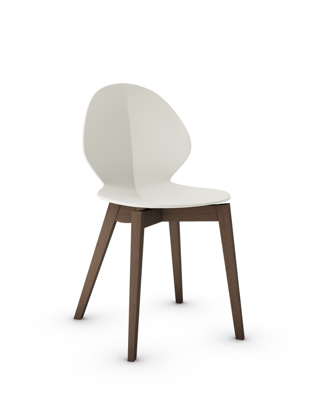 Calligaris stoel - Basil Wood (CS1348) met polypropyleen zitting en massief houten frame-72