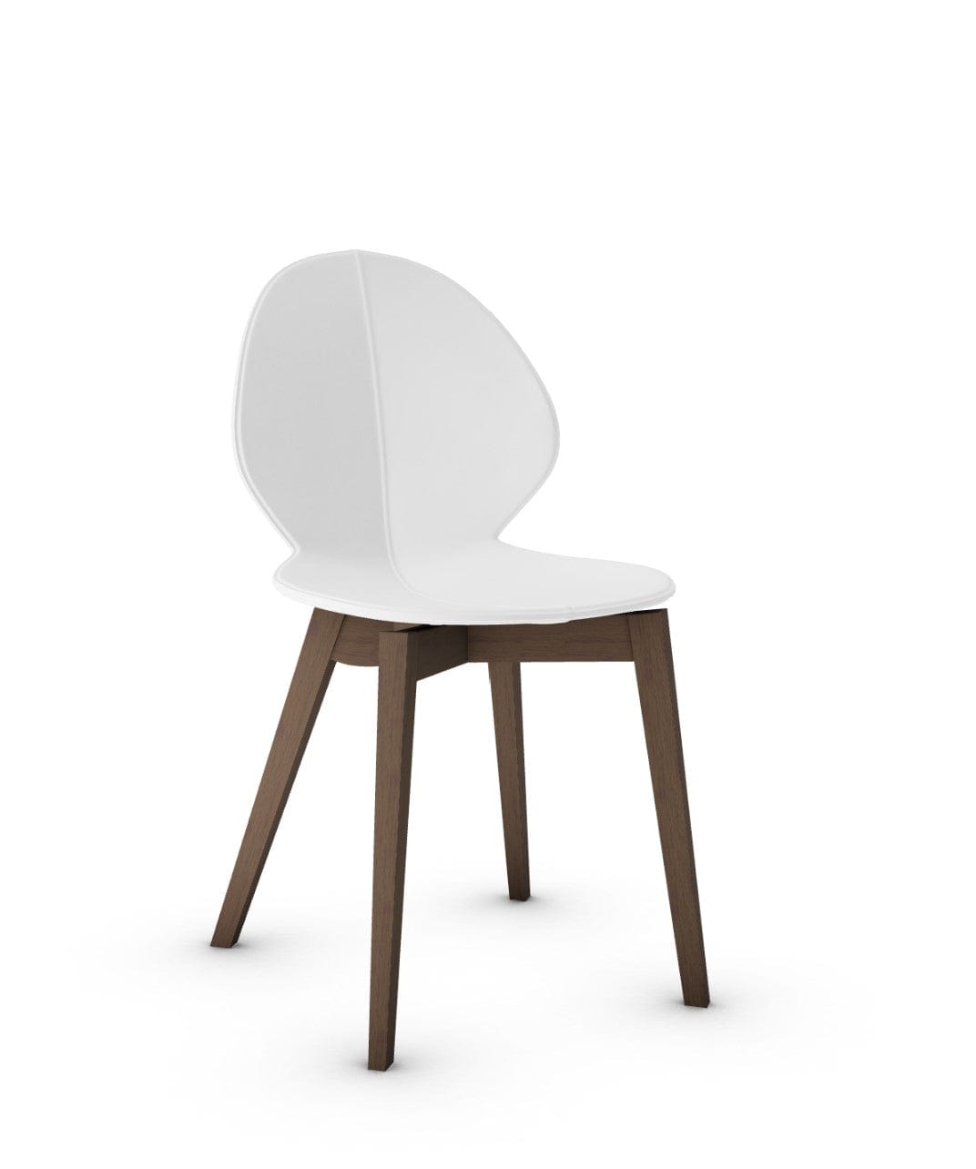 Calligaris stoel - Basil Wood (CS1348) met polypropyleen zitting en massief houten frame-76