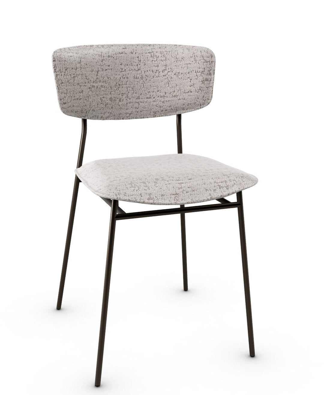 Calligaris stoel - jaren 50 (CS1854) met metalen frame en comfortabele zitting - 54