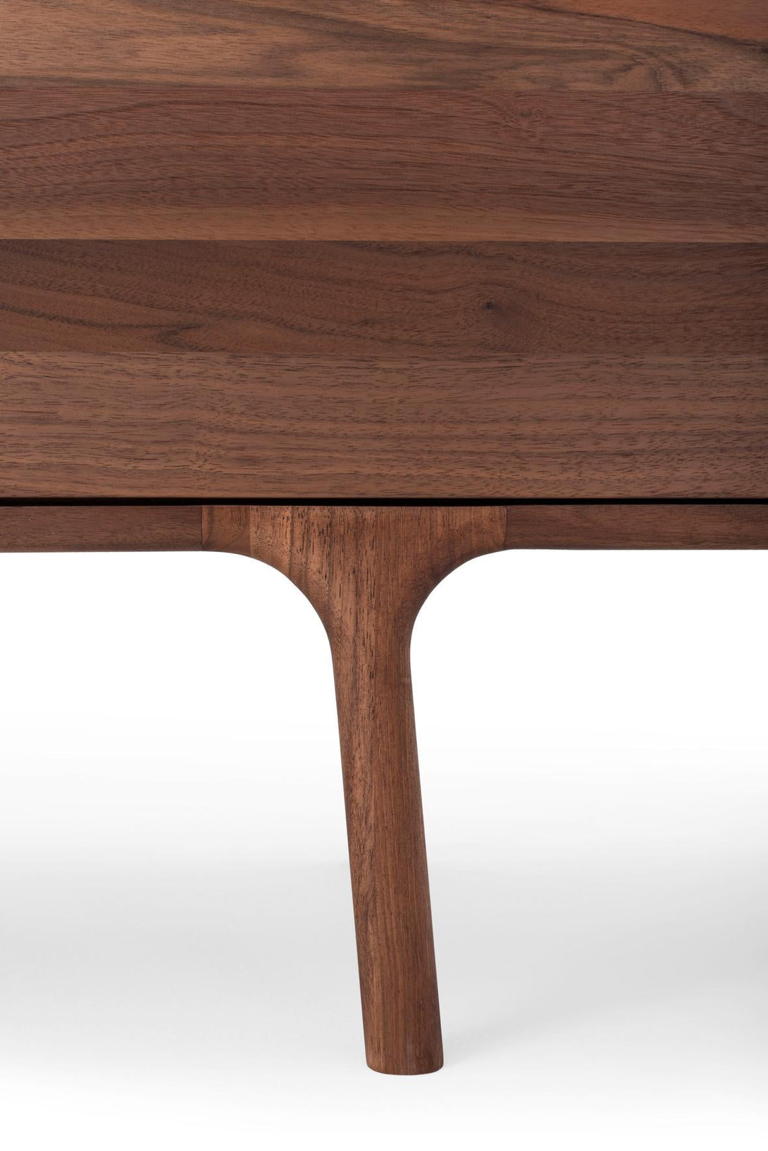 Meuble TV Gazzda Fawn 3 tiroirs en chêne ou noyer massif finition huilée-19