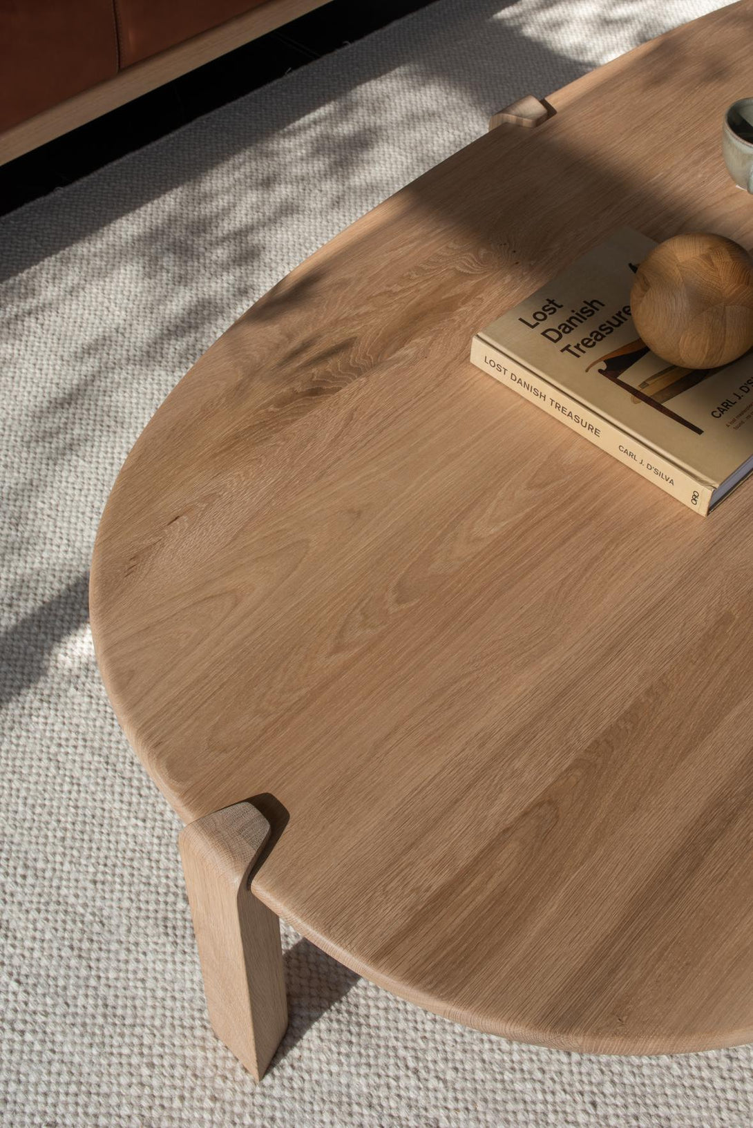 Table basse Gazzda Kulin en chêne massif huilé finition White Oil-12