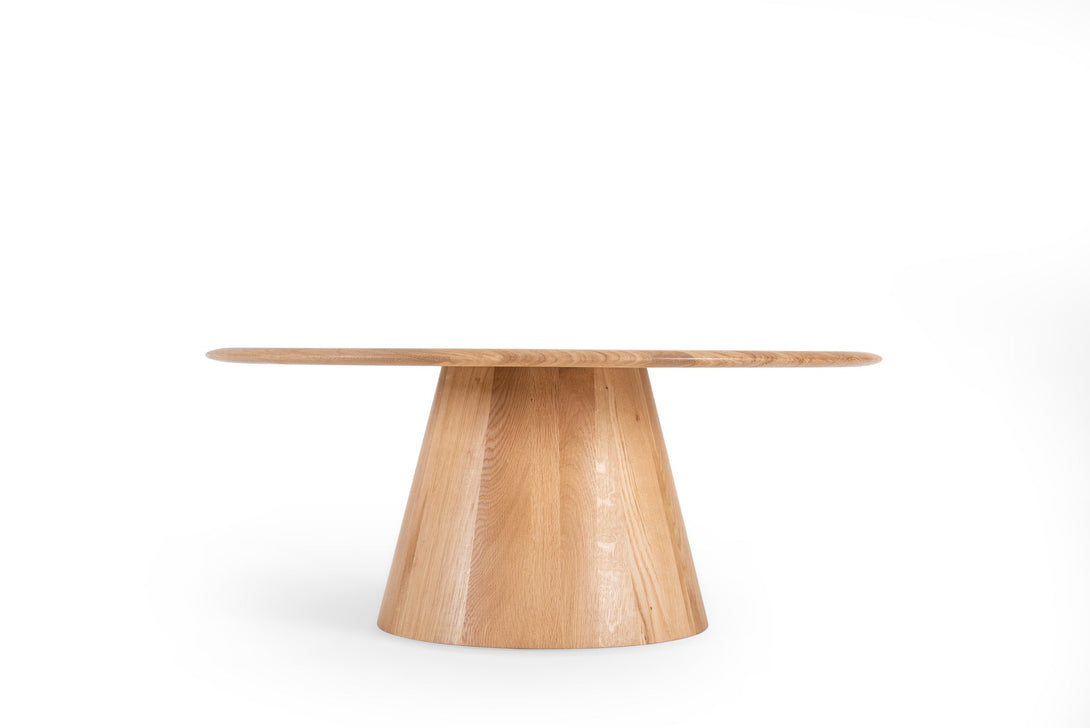 Table basse Gazzda Mushroom en bois massif forme organique-06