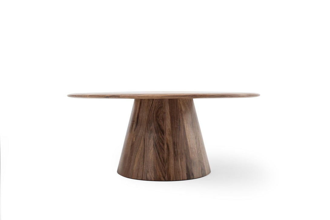 Table basse Gazzda Mushroom en bois massif forme organique-12