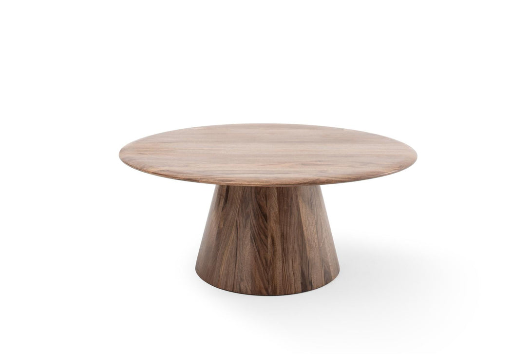 Table basse Gazzda Mushroom en bois massif forme organique-16