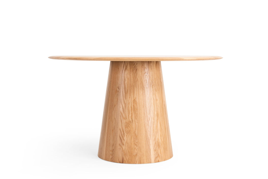 Table ronde Gazzda Mushroom en bois massif diamètre 126 cm-01