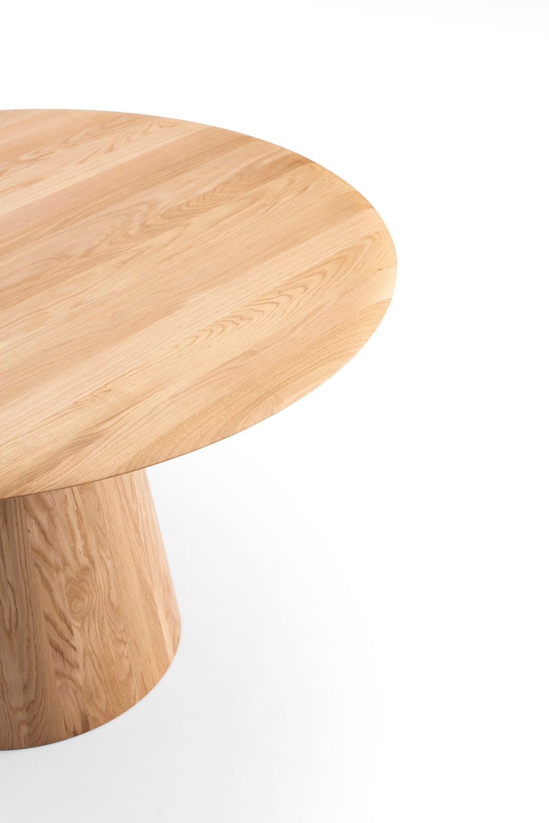 Table ronde Gazzda Mushroom en bois massif diamètre 126 cm-09