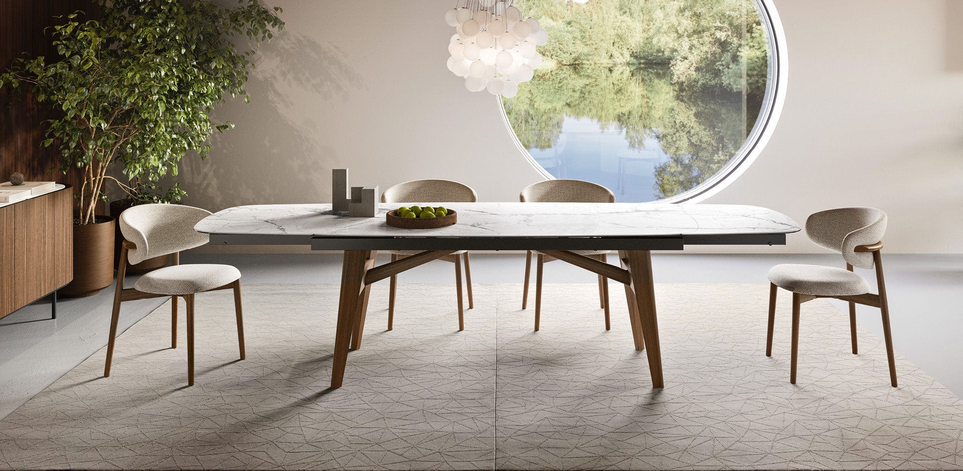 Table Extensible Calligaris - Abrey (CS4127-S-200) – Depot Design