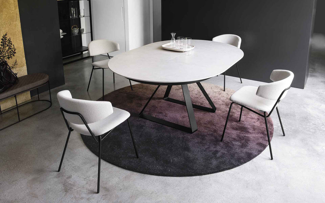 Table ronde Calligaris Atlante CS4117-D 127 - Tables à manger - Tables rondes - tafels -Salontafels - Ronde tafels -55