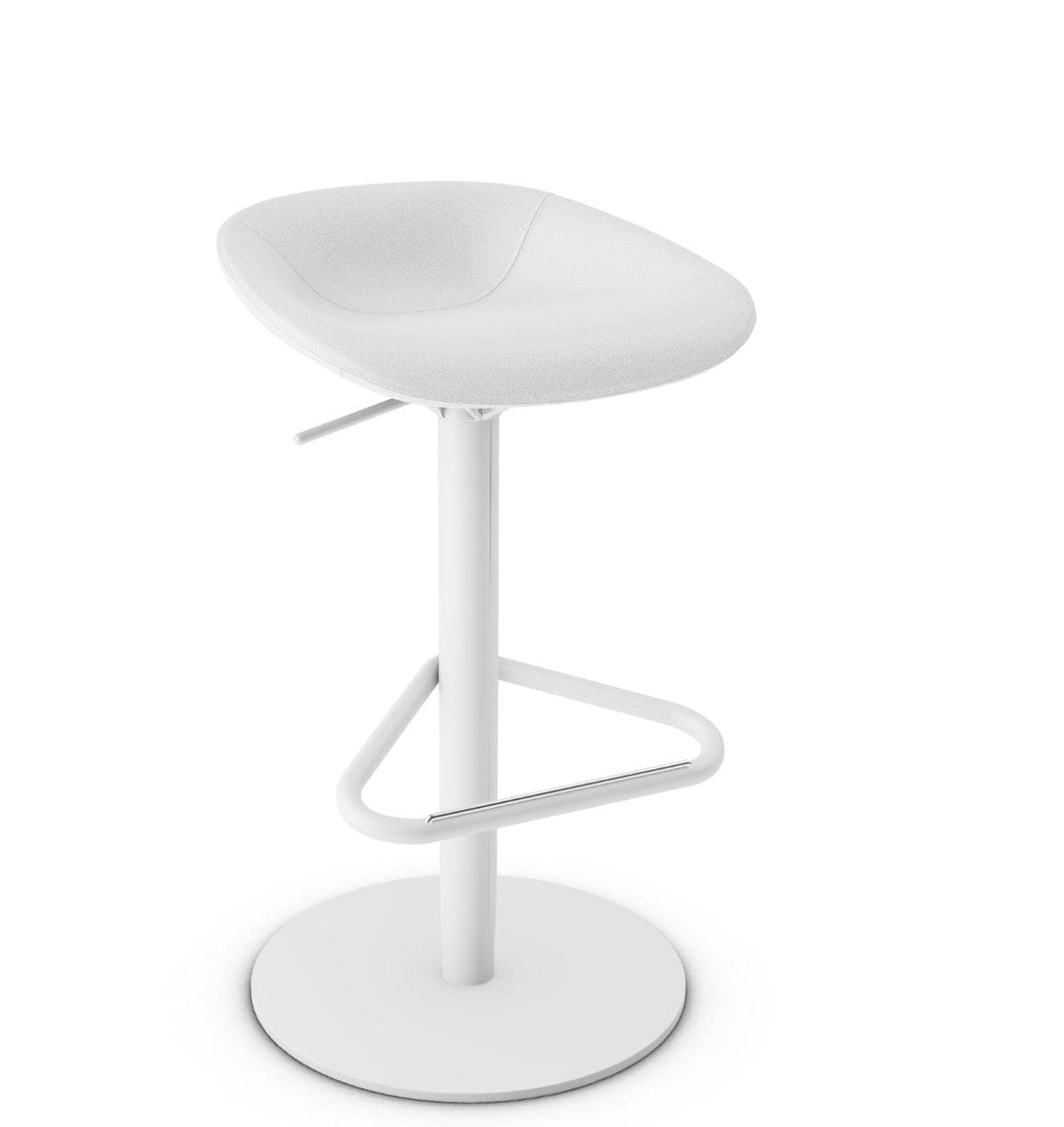 Tabouret Calligaris - Palm (Base pivotante) CS1827 avec assise rembourrée et base pivotante en métal-7