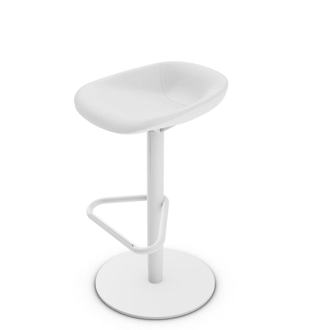 Tabouret Calligaris - Palm (Base pivotante) CS1827 avec assise rembourrée et base pivotante en métal-8